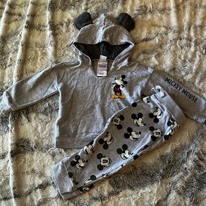 Disneys Mickey Mouse Sweatsuit (gender neutral) 18 month